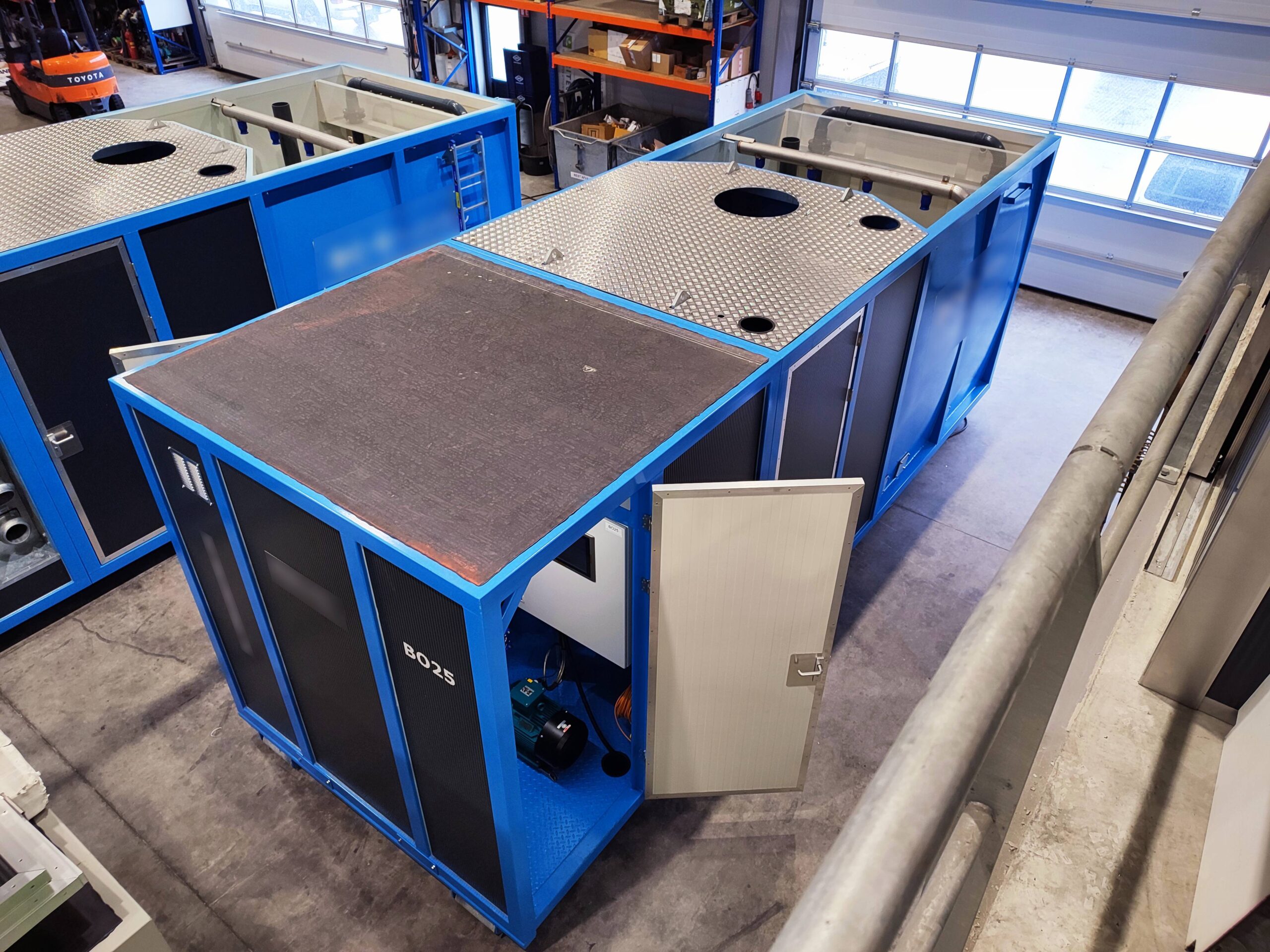 Ontijzeringsinstallaties 75 m3/h